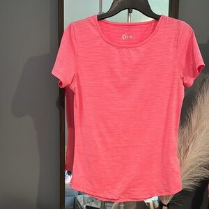 ZYIA Orange Fitted‎ Short Sleeve T-Shirt